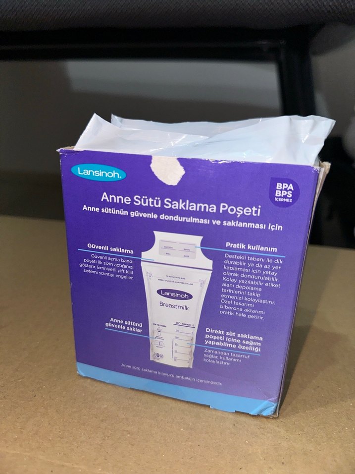Lansinoh Steril Anne Sütü Saklama Poşeti - Görsel 5