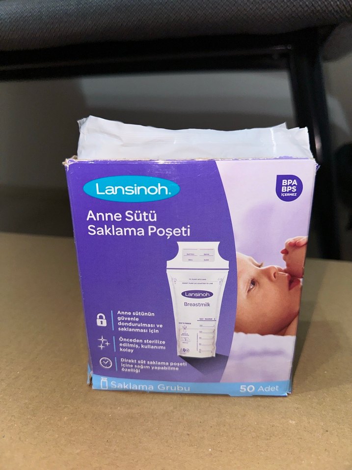 Lansinoh Steril Anne Sütü Saklama Poşeti - Görsel 2