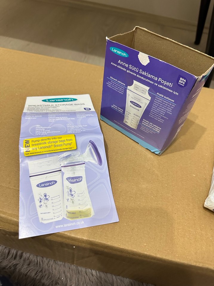 Lansinoh Steril Anne Sütü Saklama Poşeti - Görsel 3