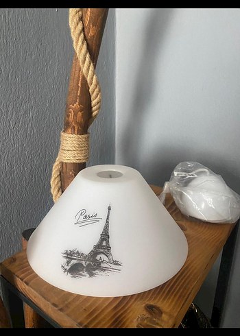 Beyaz Paris Temalı Sarkıt Avize