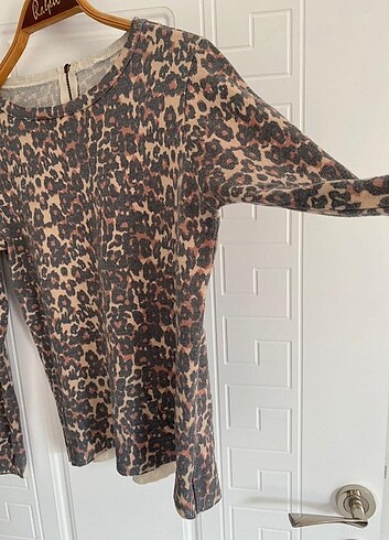 38 Beden Leopar Bluz