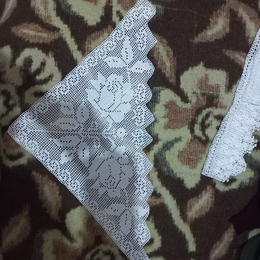 El Yapımı Çiçek Desenli Dantel Örtü Bohça icin - Görsel 3