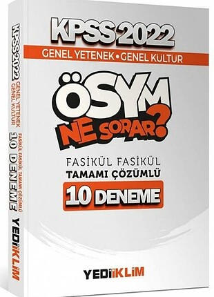 Kpss ÖSYM ne sorar deneme