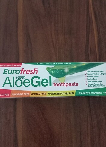 Eurofresh aloegel diş macunu 