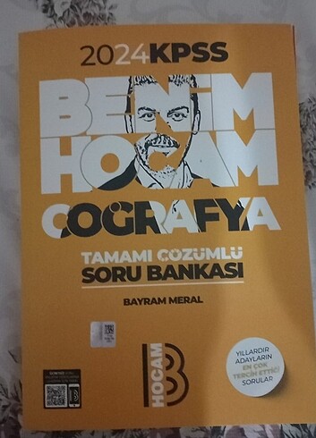 Bayram meral benim hocam cografya soru bankası 