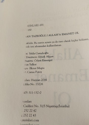 Allah'a Emanet - Kahraman Tazeoğlu - Görsel 4