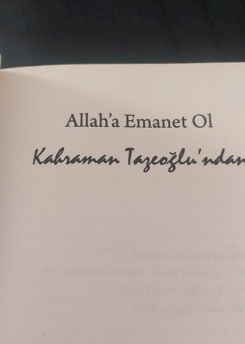 Allah'a Emanet - Kahraman Tazeoğlu - Görsel 3