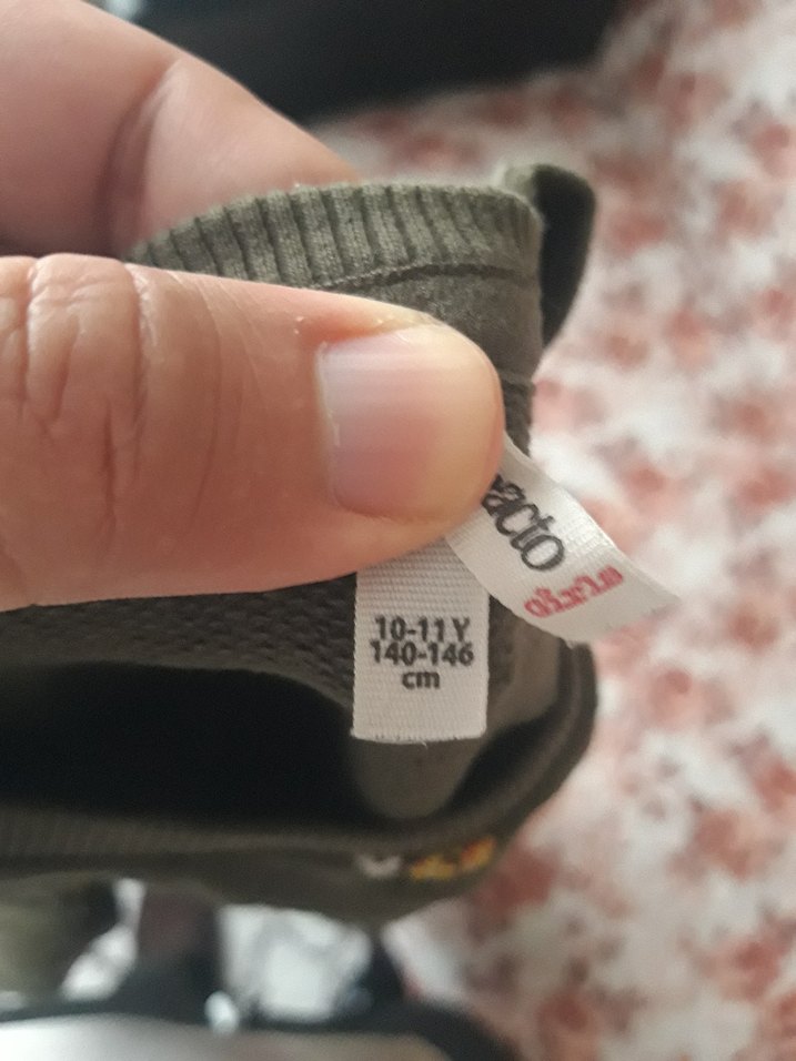 Kız çocuk elbise tişört 10-11 yaş - Görsel 4