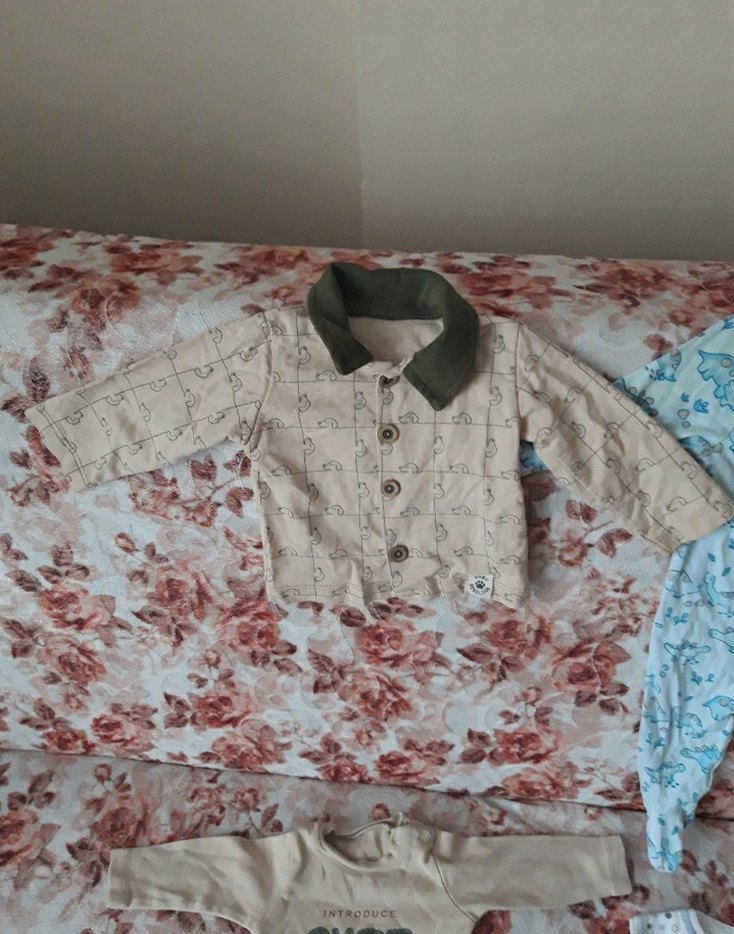 Bebek kazak pijama atlet - Görsel 2