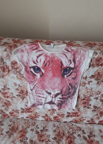 Kız Çocuk Tişört Sweatshirt 5-6 yaş - Görsel 2