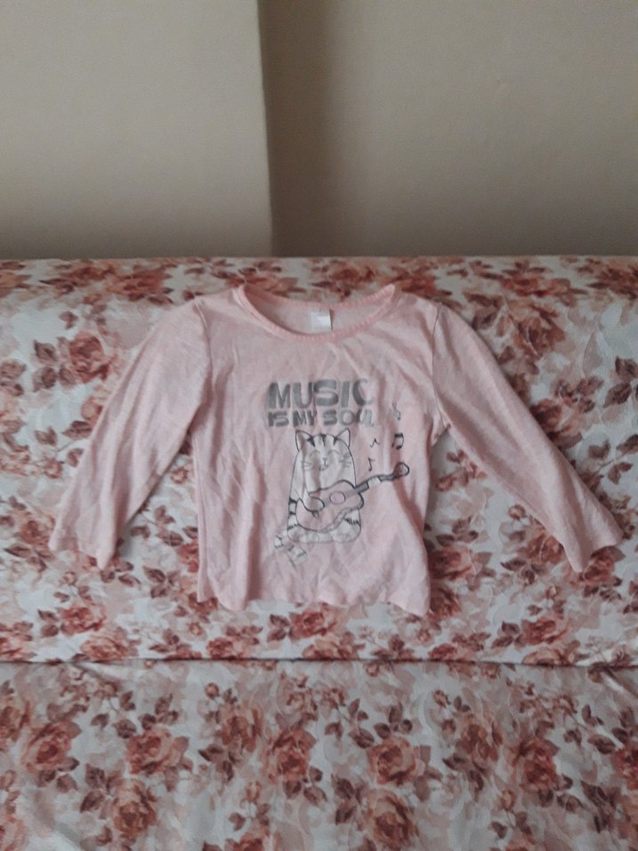 Kız Çocuk Tişört Sweatshirt 5-6 yaş - Görsel 3