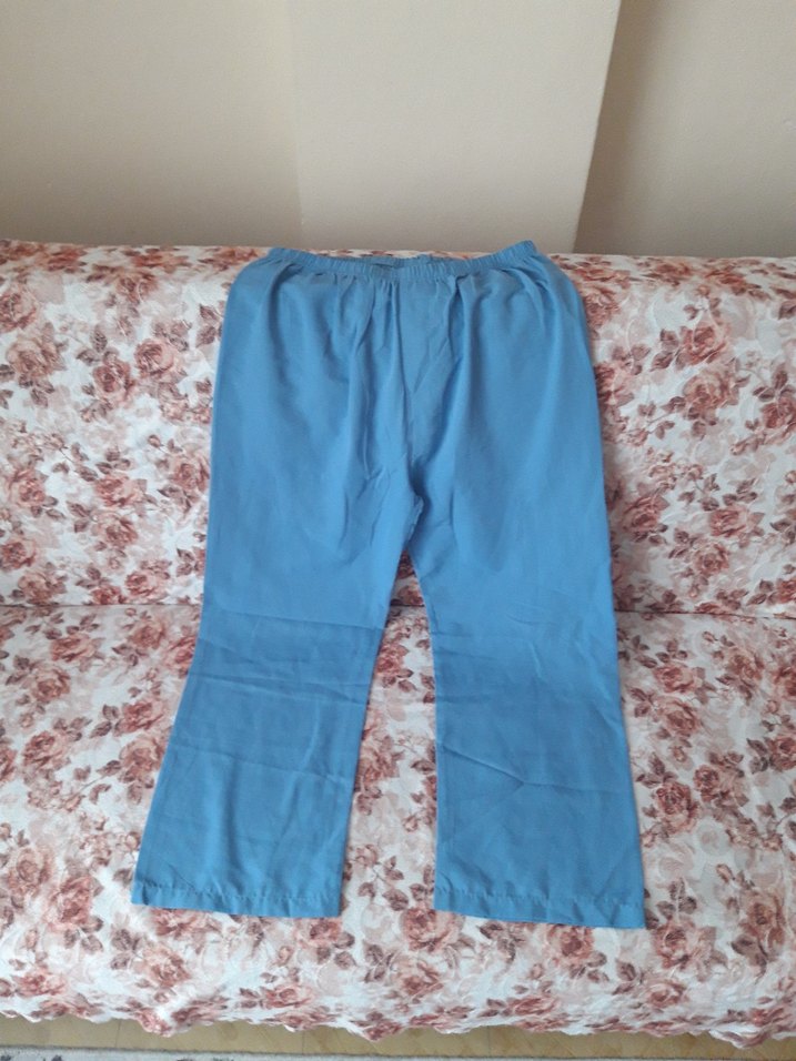 Mavi Düğmeli Erkek Pijama Takımı XL - Görsel 3