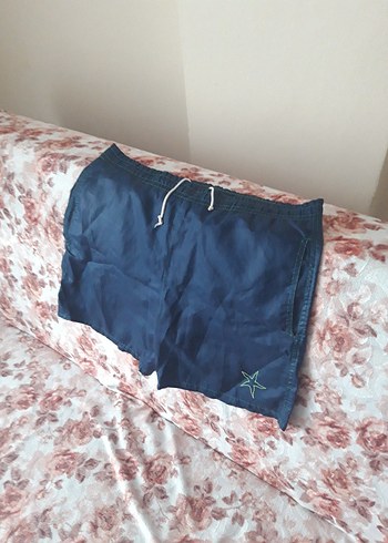 Lacivert Erkek Şort Cepli - Görsel 3