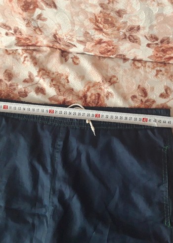 Lacivert Erkek Şort Cepli - Görsel 2