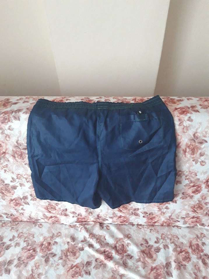 Lacivert Erkek Şort Cepli - Görsel 4