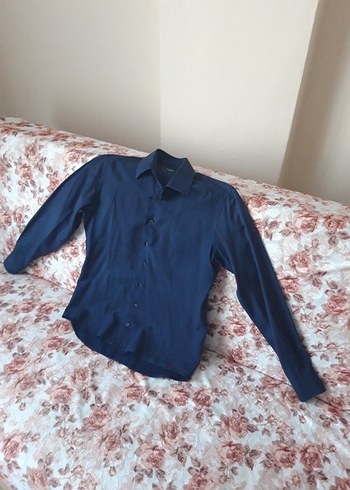 LC Waikiki Lacivert Erkek Gömlek - Görsel 6