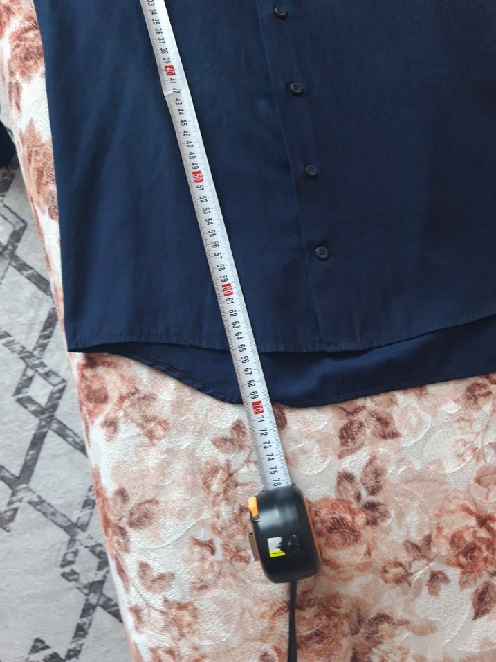 LC Waikiki Lacivert Erkek Gömlek - Görsel 3