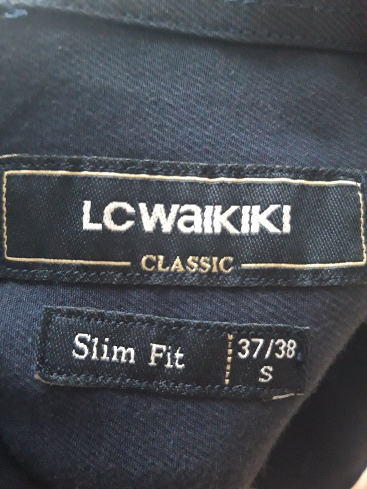 LC Waikiki Lacivert Erkek Gömlek - Görsel 4