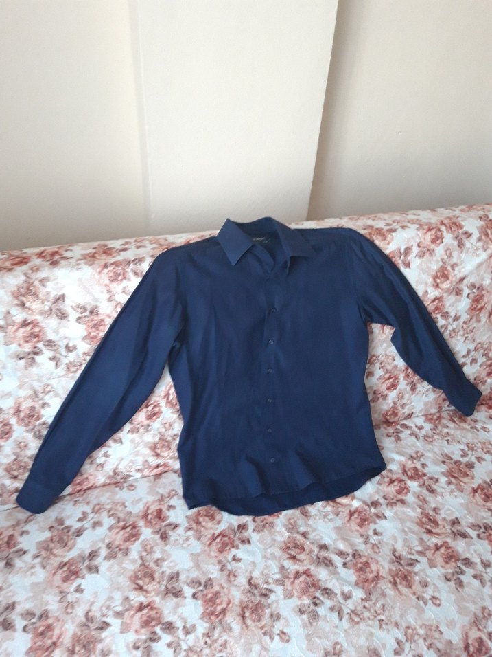 LC Waikiki Lacivert Erkek Gömlek - Görsel 5