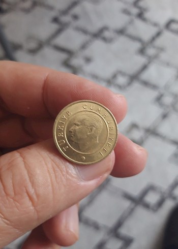 Altın Renk 25 Kuruş antika koleksiyon - Görsel 3