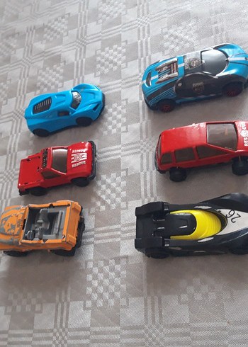 Renkli Mini Oyuncak Arabalar Seti - Görsel 2