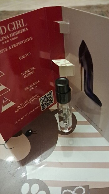 1adet good girl parfüm sample 