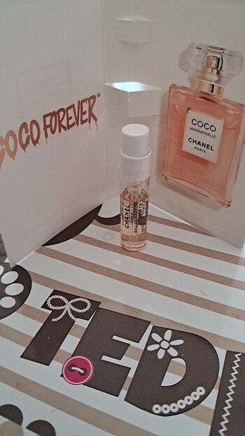 1adet Coco mademoiselle chanel eaude parfüm intense 
