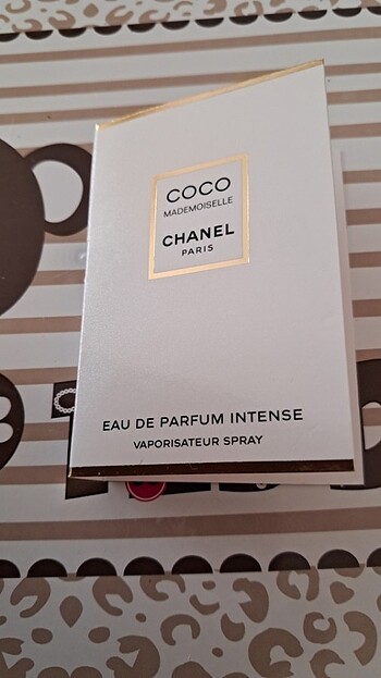  Beden 1adet Coco mademoiselle chanel eaude parfüm intense 