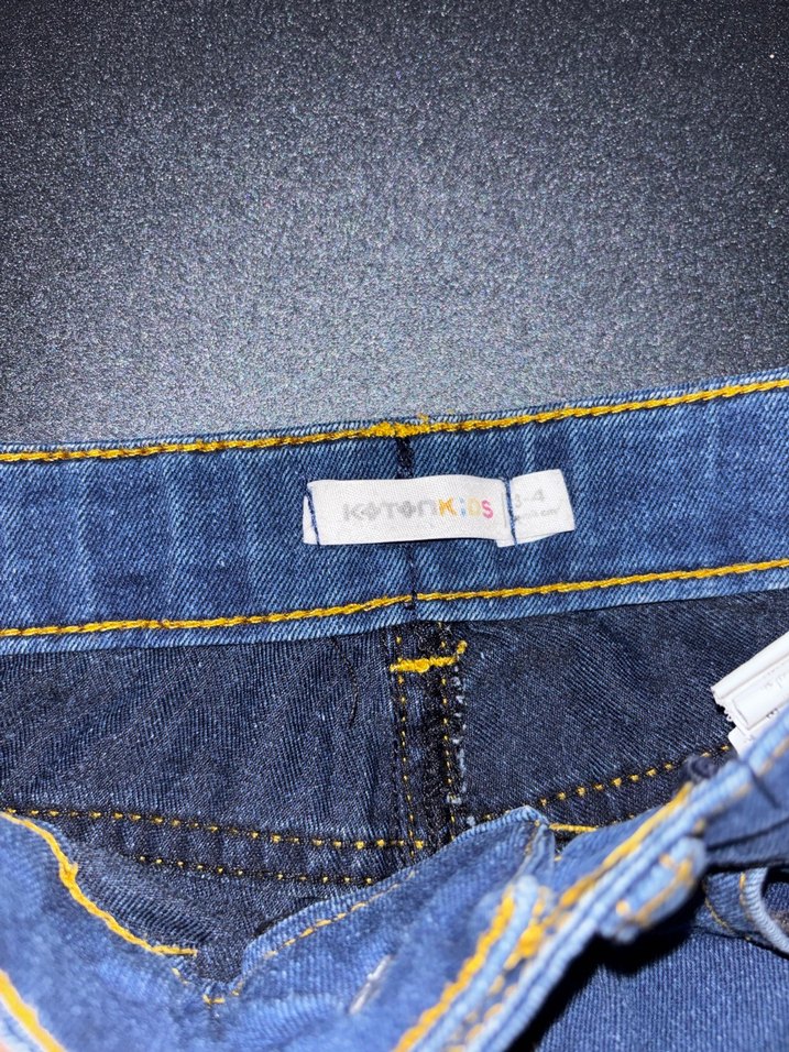 Erkek Çocuk Mavi Kot Pantolon - Görsel 4