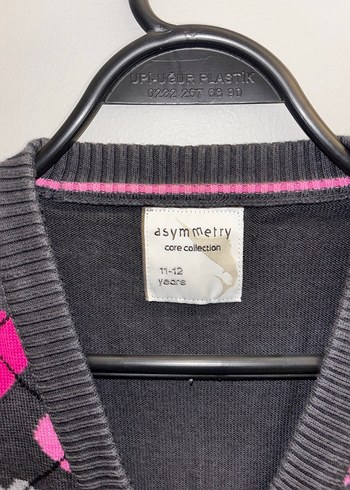 Kızlar için Uzun Kollu Örgü Hırka - Görsel 4