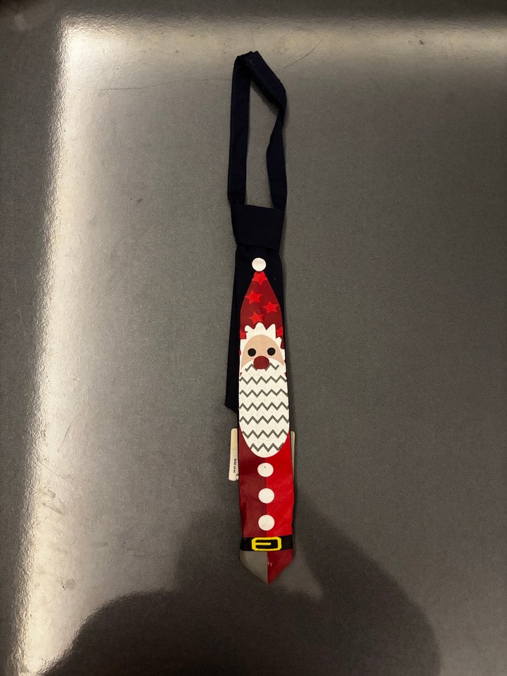 Noel babalı çocuk Kravat - Görsel 2