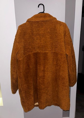 Kahverengi Kürklü Midi Kadın Kaban - Görsel 3