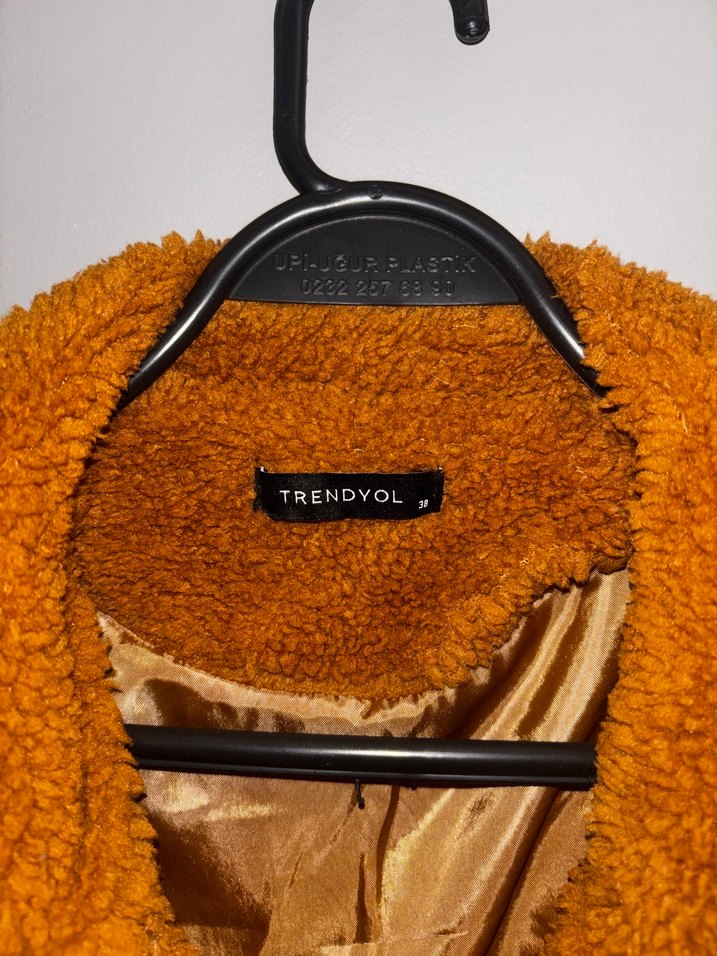 Kahverengi Kürklü Midi Kadın Kaban - Görsel 4