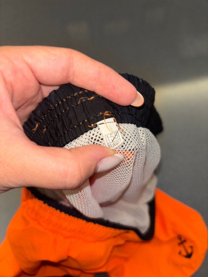 Turuncu Erkek çocuk deniz şortu - Görsel 3