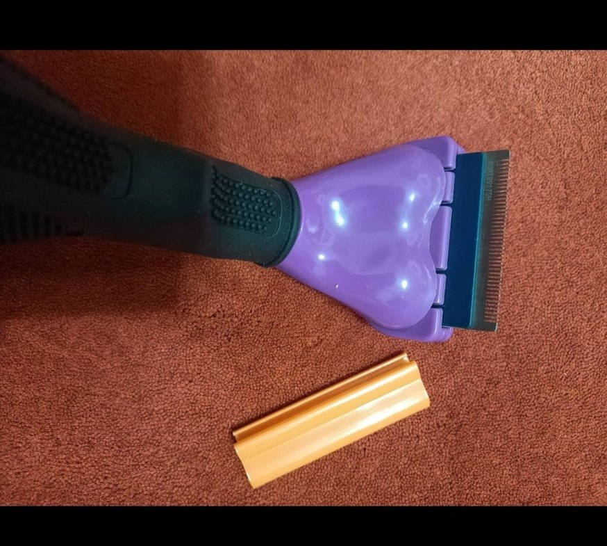 Mor Kedi Tüyü Temizleyici Aparat - Görsel 2