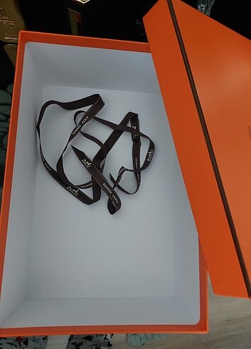 xs Beden turuncu Renk Hermes karton kutu ayakkabi kutusu