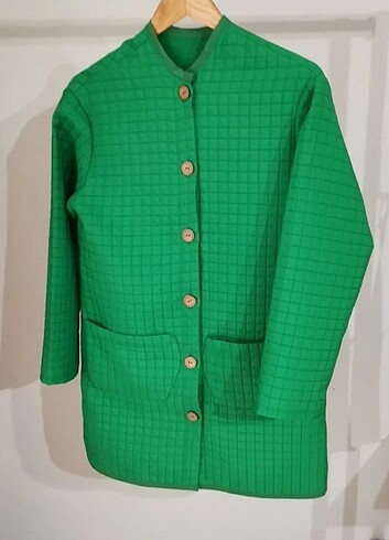 Yeşil blazer 
