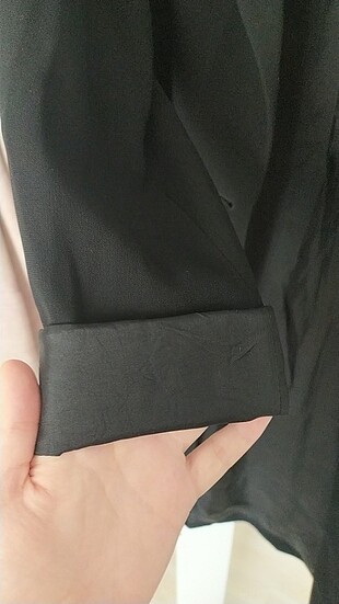 Ekol Ekol Uzun Siyah Blazer