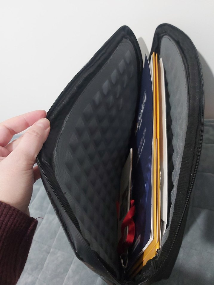 Siyah Deri Yılan Desenli çanta - Görsel 2