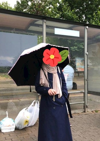 s Beden Şems marka lacivert trenç