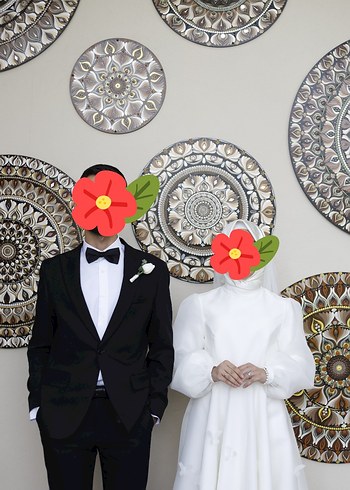 House of zarif Ahsen Alemdar kelebek gelinlik modeli - Görsel 8