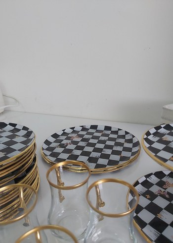 12 kişilik çay pasta seti - Görsel 5