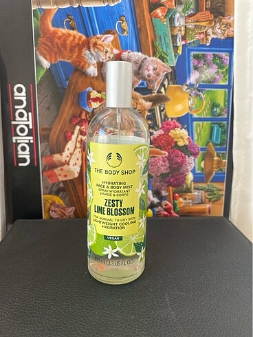 The body shop zesty lime blossom