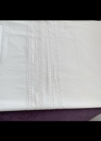 Nakışlı Parlak Beyaz çocuk nevresim takımı - Görsel 3