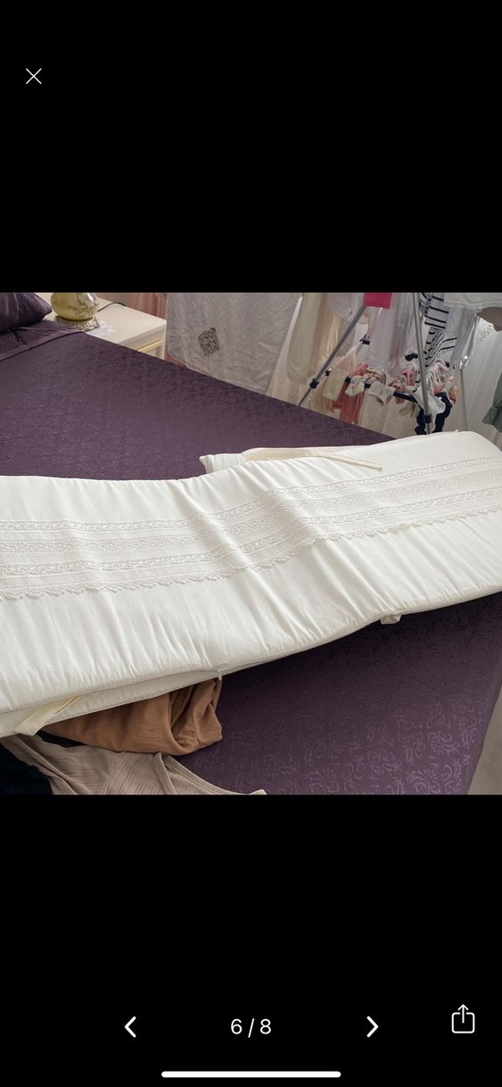 Nakışlı Parlak Beyaz çocuk nevresim takımı - Görsel 4