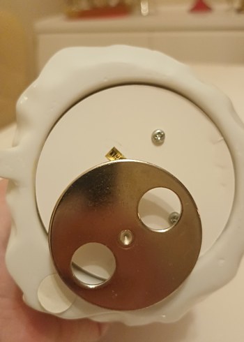 Beyaz Melek ve Çocuk Laternalı Biblo - Görsel 4