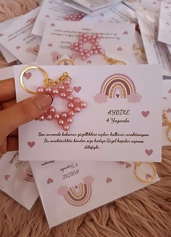 İnci anahtarlık 