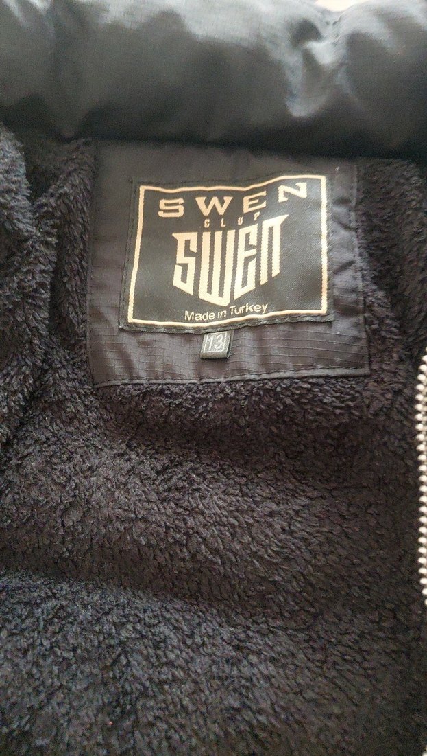 Siyah  Fermuarlı Erkek çocuk 
mont - Görsel 2