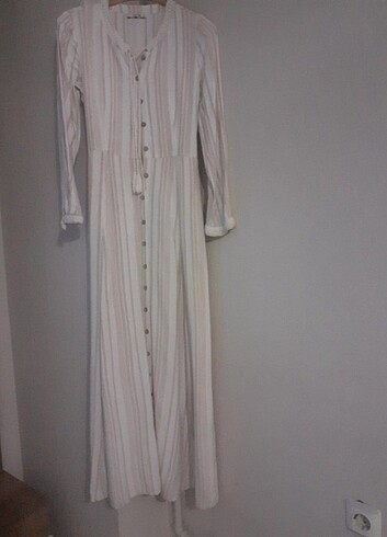 Keten elbise  - Görsel 5