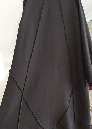 xl Beden siyah Renk Düğmeli Siyah Tunik